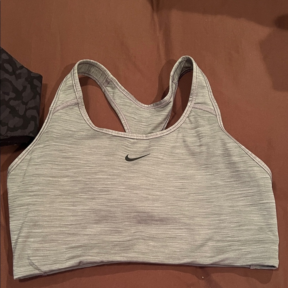 Nike Women's Heathered Gray Sports Bra XL